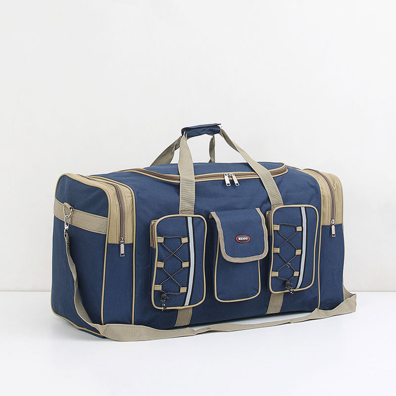 Foldable Canvas Travel Bag with Large Capacity