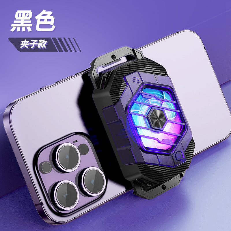 Magnetic Back Clip Phone Cooler with Digital Display