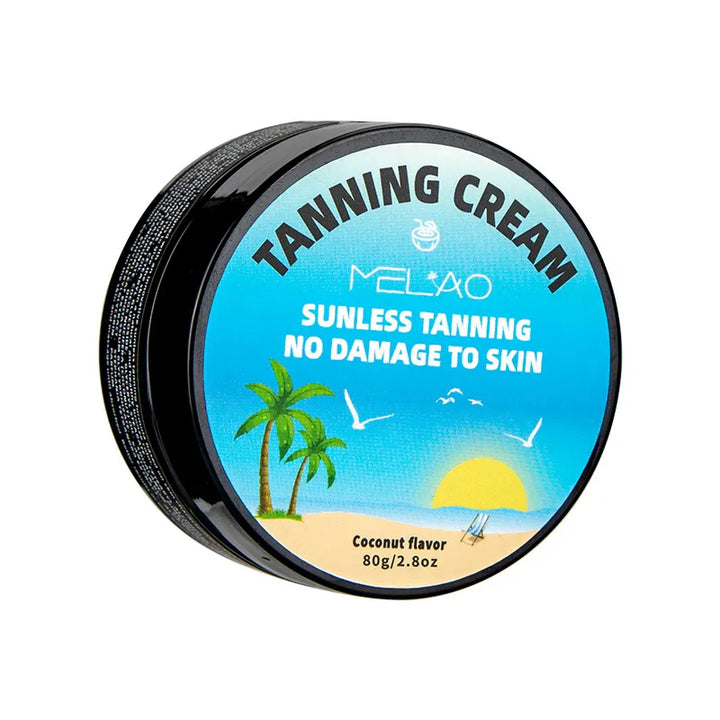 Bronze Wheat Skin Tone, Sun Tanning Cream, moisturized and nourished, Infused with coconut