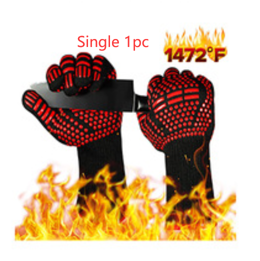 High Temperature Fireproof Barbecue Baking Gloves