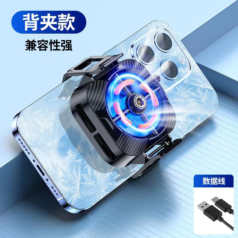 Magnetic Back Clip Phone Cooler with Digital Display