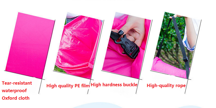 Summer Inflatable Beach Sofa - Umbrella Boat Design