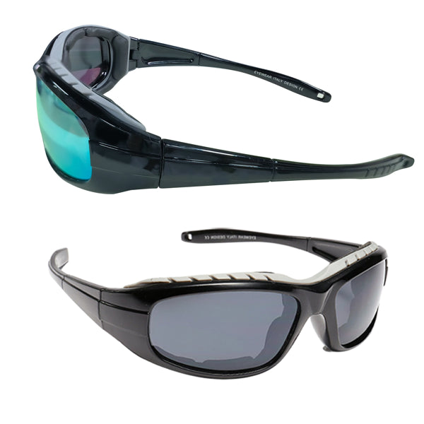 2-Pack Motorcycle Riding Glasses | Wind-Resistant Outdoor Sport Sunglasses
