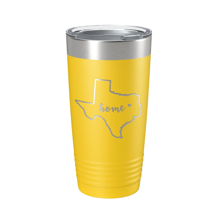 Texas Tumbler Home State Travel Mug Insulated Laser Engraved Map Coffee Cup 20 oz-19