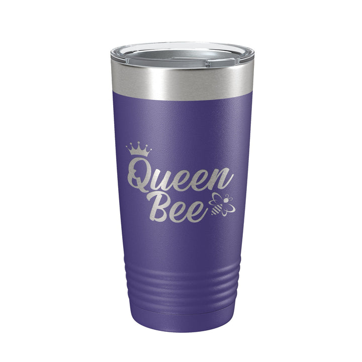 Queen Bee Tumbler Travel Mug Gift Insulated Laser Engraved Coffee Cup 20 oz-15