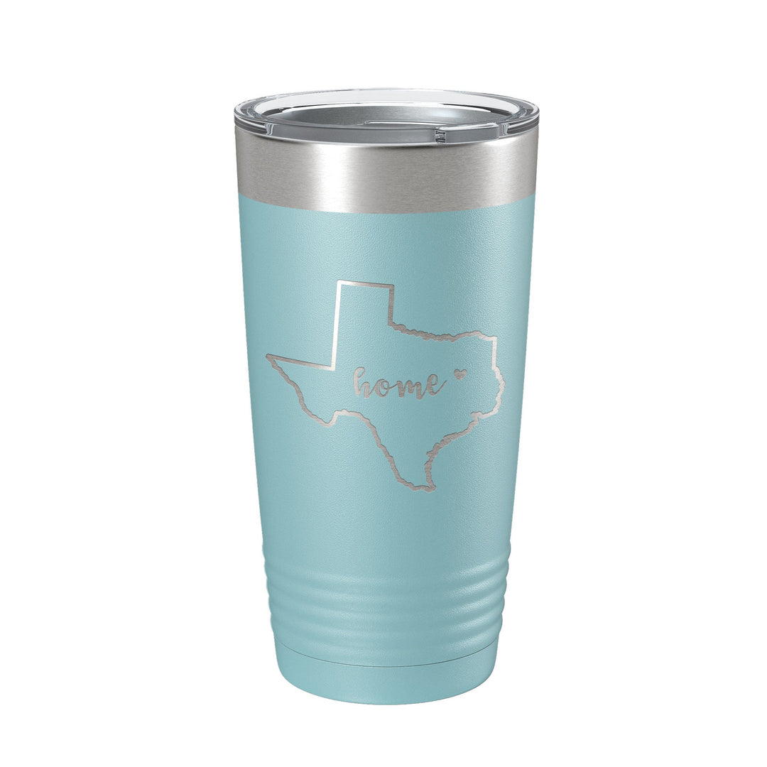 Texas Tumbler Home State Travel Mug Insulated Laser Engraved Map Coffee Cup 20 oz-13