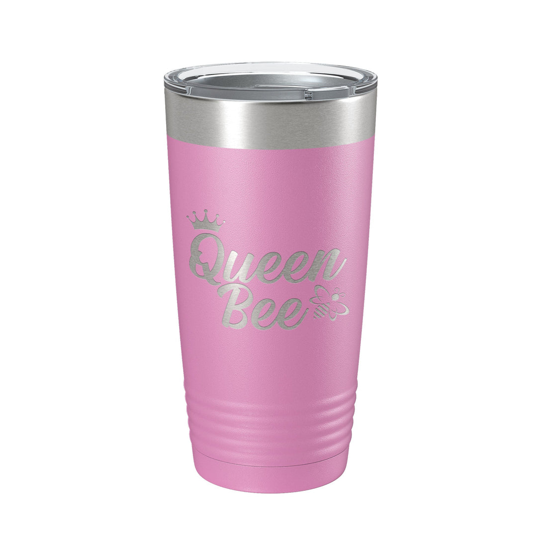Queen Bee Tumbler Travel Mug Gift Insulated Laser Engraved Coffee Cup 20 oz-14