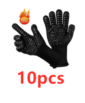 High Temperature Fireproof Barbecue Baking Gloves