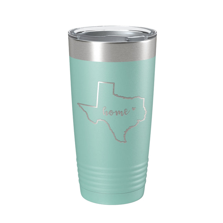 Texas Tumbler Home State Travel Mug Insulated Laser Engraved Map Coffee Cup 20 oz-12