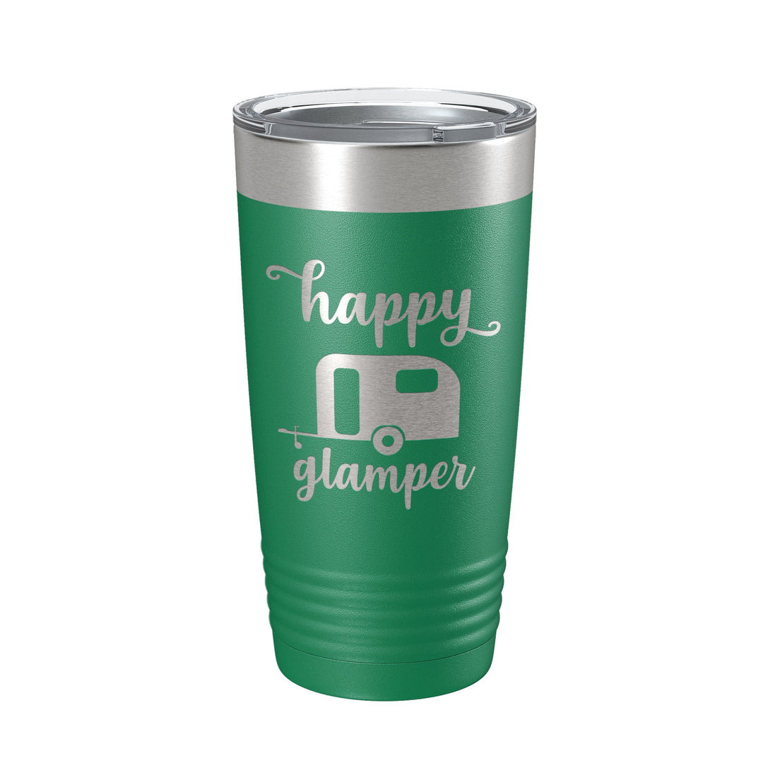Happy Glamper Tumbler Travel Mug Insulated Laser Engraved Coffee Cup 20 oz-9