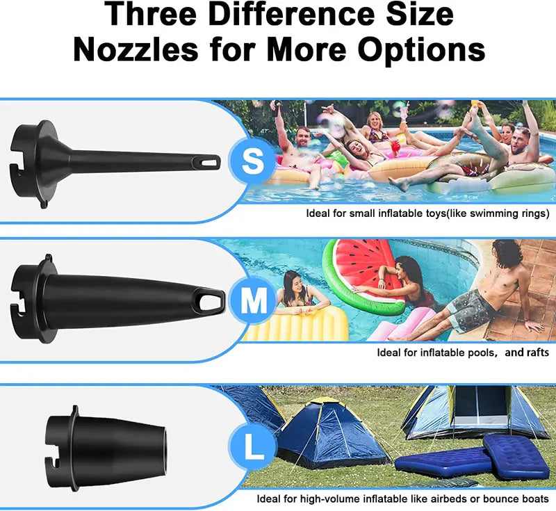 Wireless Electric Air Pump for Swimming Pool &amp; Toys
