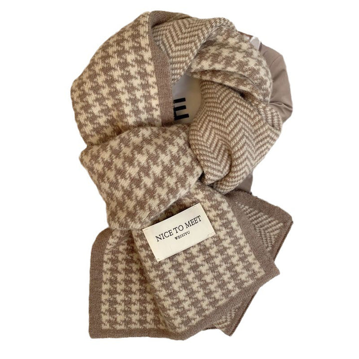 Thick Knitted Double-sided Women&