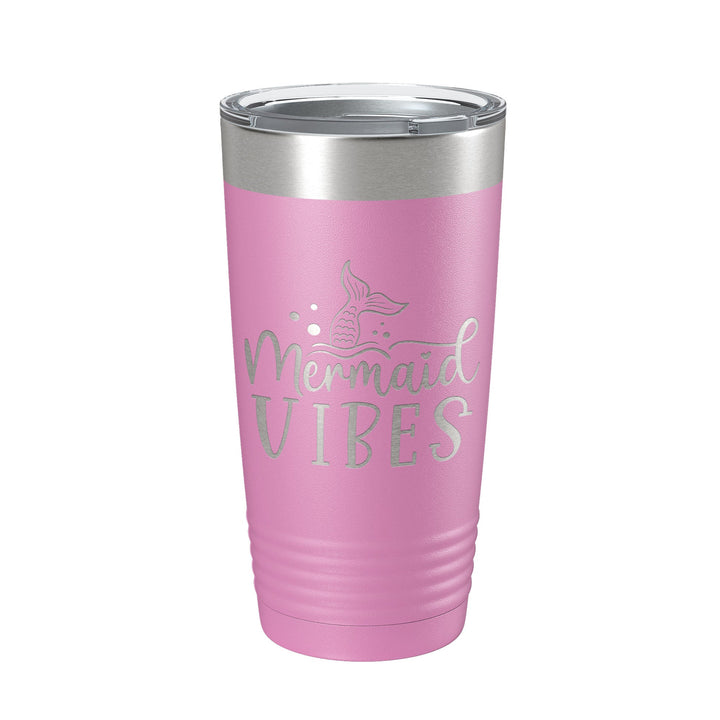 Mermaid Vibes Tumbler Travel Mug Insulated Laser Engraved Coffee Cup 20 oz-14