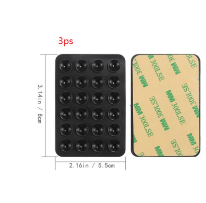 24-Grip Silicone Suction Phone Holder