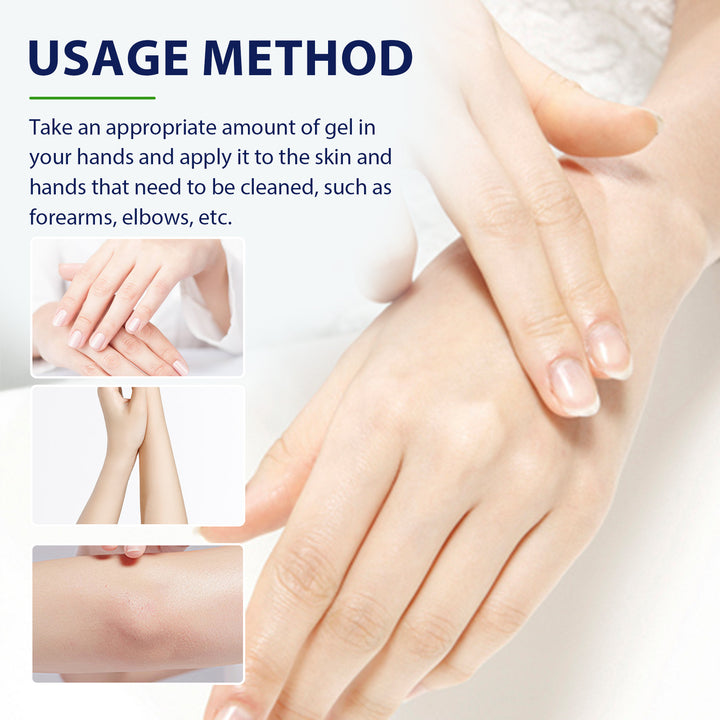 OceAura Aloe Vera Gel | Hydrating After-Sun Moisturizer for Hands &amp; Skin