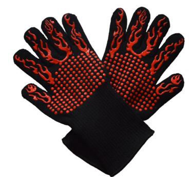 Extreme Cooking Heat BBQ Mitts,