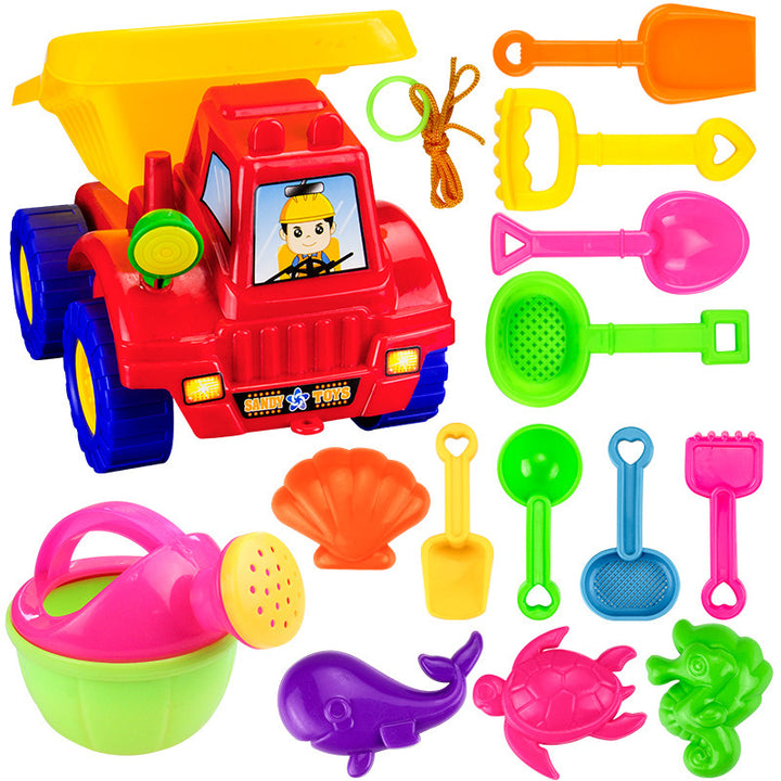 Beach Bucket Toy Set for Sand Play