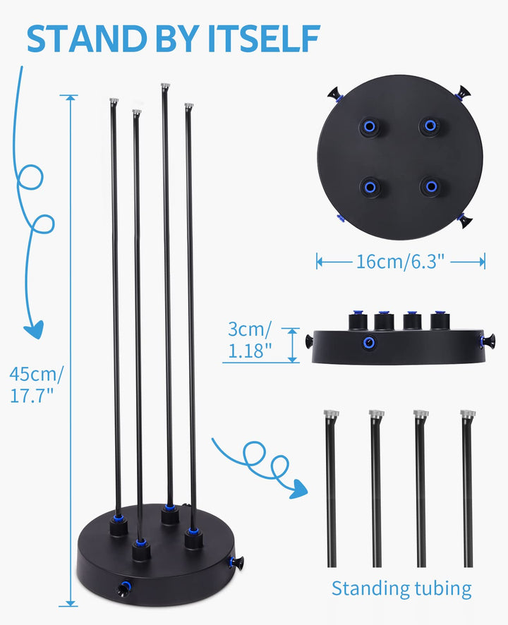Outdoor Misting Cooling System for Patio, Pool &amp; Garden