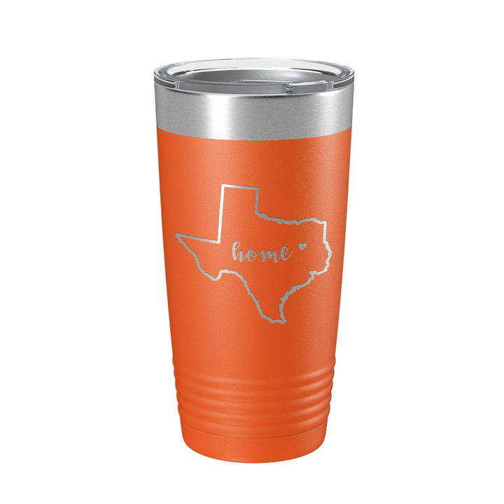 Texas Tumbler Home State Travel Mug Insulated Laser Engraved Map Coffee Cup 20 oz-17
