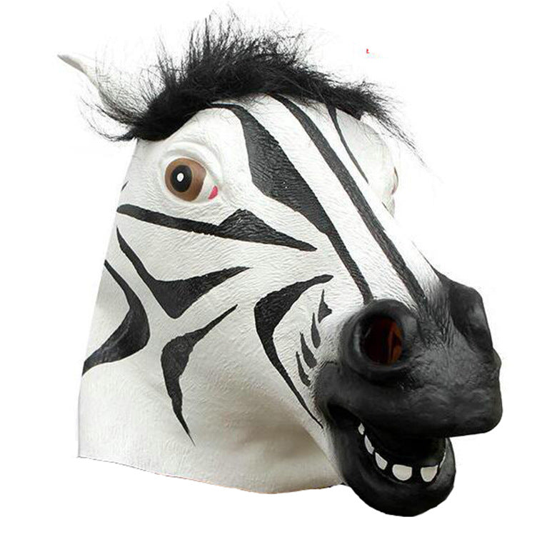 Unicorn and Zebra Party Masks - Horse Head Costumes