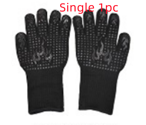 High Temperature Fireproof Barbecue Baking Gloves