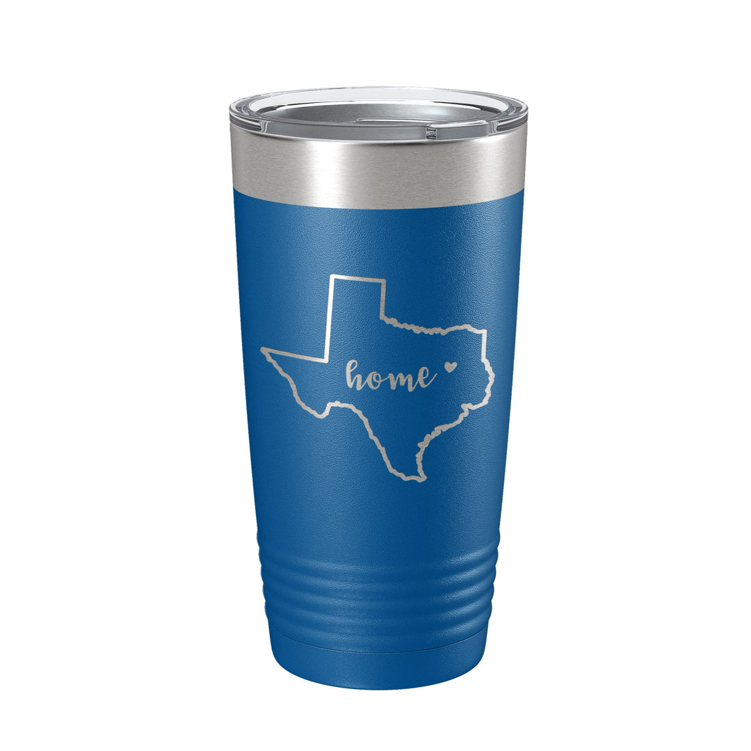 Texas Tumbler Home State Travel Mug Insulated Laser Engraved Map Coffee Cup 20 oz-6