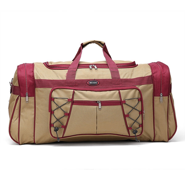 Foldable Canvas Travel Bag with Large Capacity