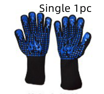 High Temperature Fireproof Barbecue Baking Gloves