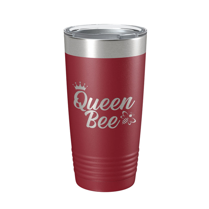 Queen Bee Tumbler Travel Mug Gift Insulated Laser Engraved Coffee Cup 20 oz-18