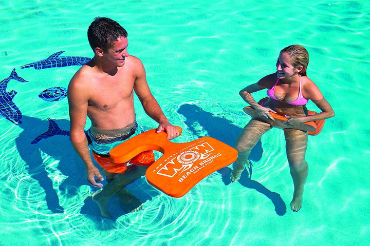 WOW Watersports Beach Bronco Pool Float Orange-0