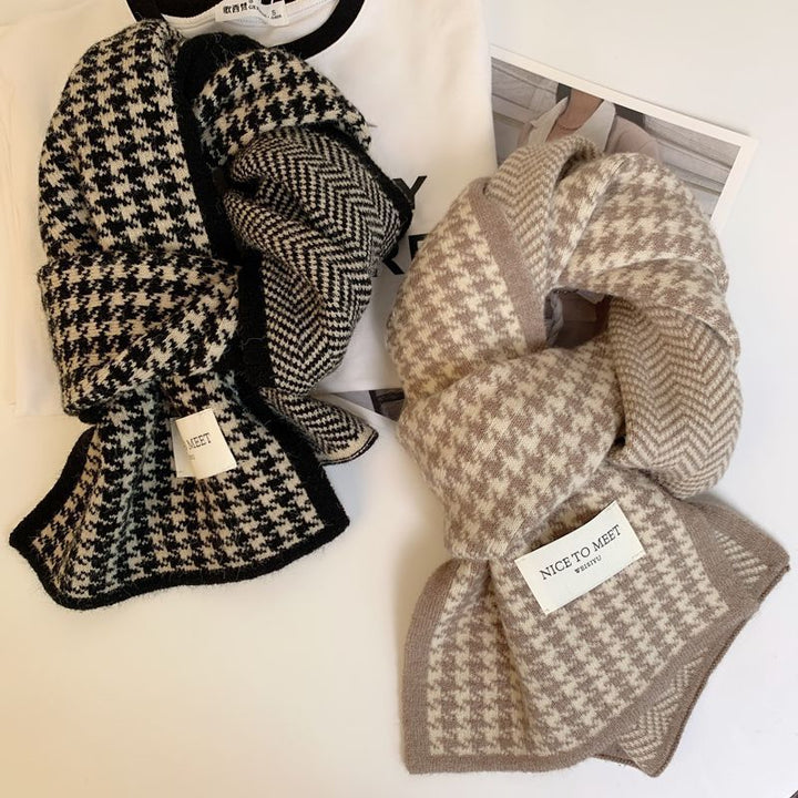 Thick Knitted Double-sided Women&