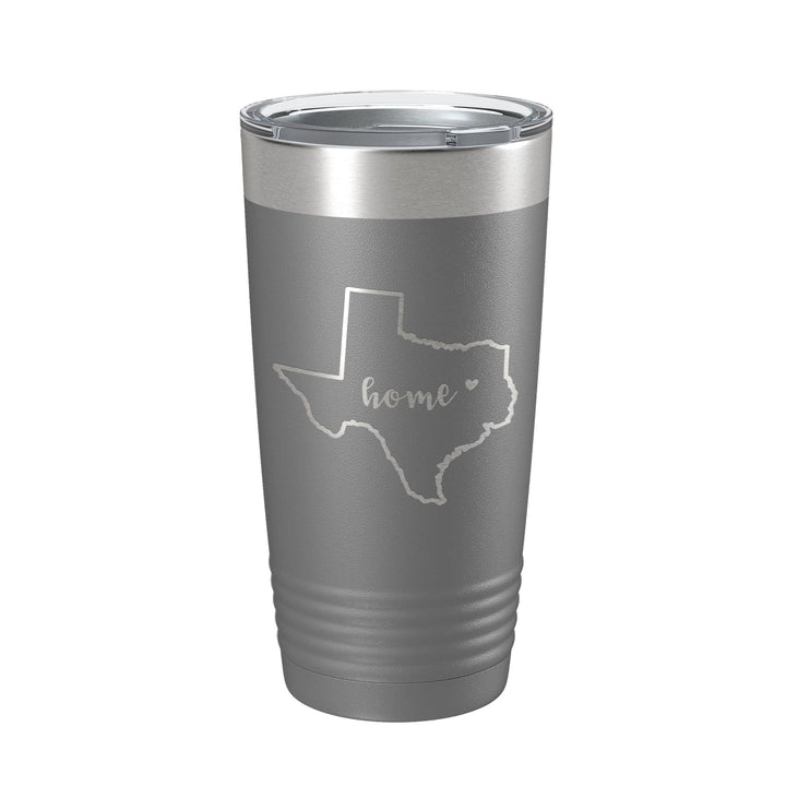 Texas Tumbler Home State Travel Mug Insulated Laser Engraved Map Coffee Cup 20 oz-16