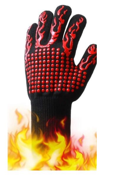 Extreme Cooking Heat BBQ Mitts,