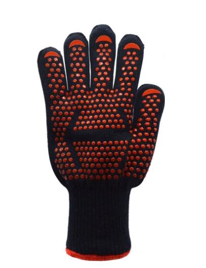 Extreme Cooking Heat BBQ Mitts,