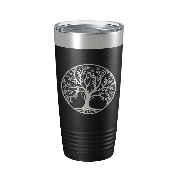 Tree Of Life Tumbler Travel Mug Insulated Laser Engraved Coffee Cup 20 oz-0