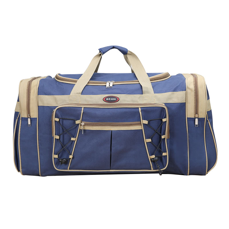Foldable Canvas Travel Bag with Large Capacity