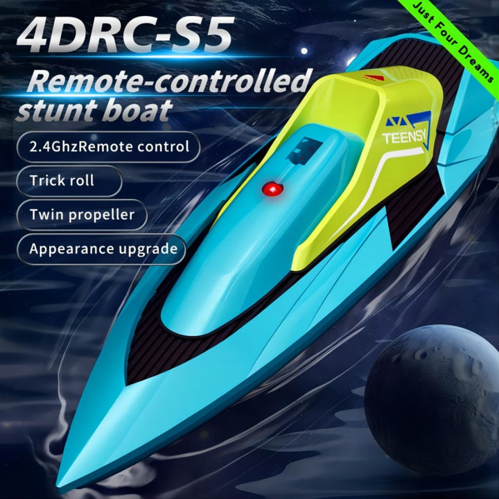 S5 Remote Control Boat for Pools &amp; Lakes | 20 MPH | 2.4GHz | Self-Righting RC Boat
