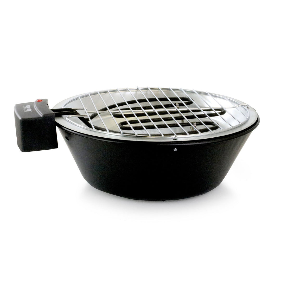 Better Chef Indoor Outdoor 14 in Tabletop Electric Barbecue Grill-0