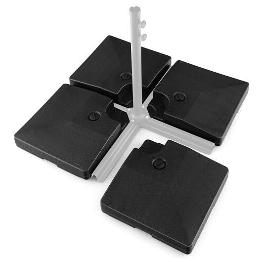 4-Piece 20L Cantilever Offset Patio Umbrella Base-4