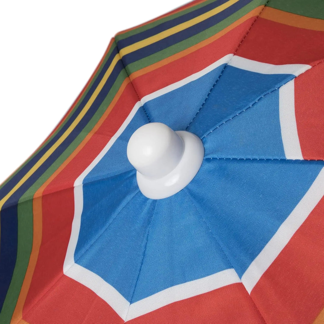 5 Ft. Portable Beach Umbrella with UV Protection