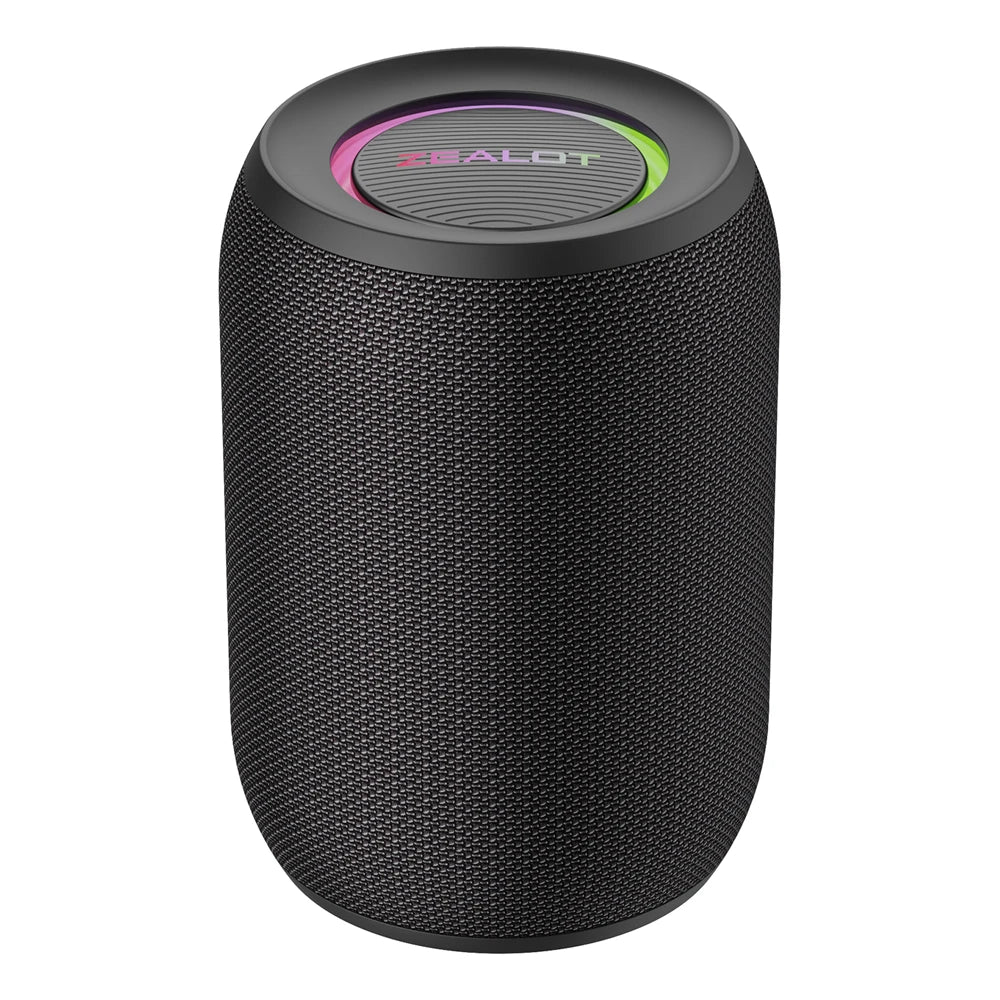 ZEALOT S32PRO Portable Bluetooth Speaker — 15W, IPX5 Waterproof, 15-Hour Playtime, Dual Pairing | 4 Colors