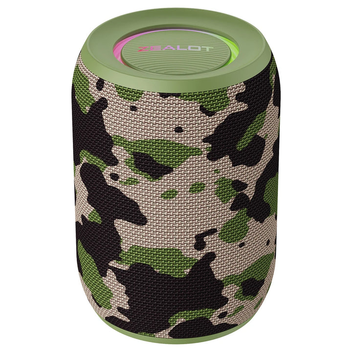 ZEALOT S32PRO Portable Bluetooth Speaker — 15W, IPX5 Waterproof, 15-Hour Playtime, Dual Pairing | 4 Colors