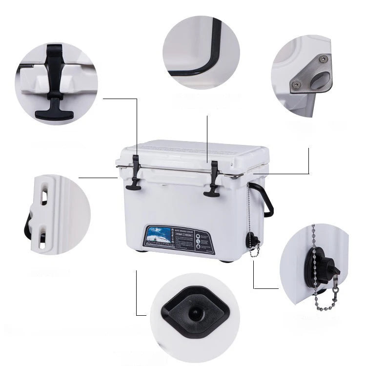 Heavy Duty Insulated Cooler, Pool, Beach, Camping, Fishing