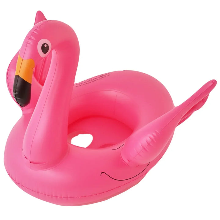 Animal Inflatable Pool Toys Baby Swimming Ring Summer Outdoor Floating Seat Flamingo Pool Party Water Toys for Kids