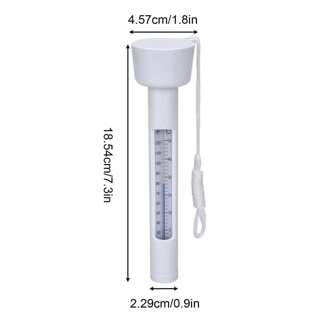 Floating Pool Thermometer | Easy-Read Water Temperature Gauge for Pools, Spas &amp; Hot Tubs