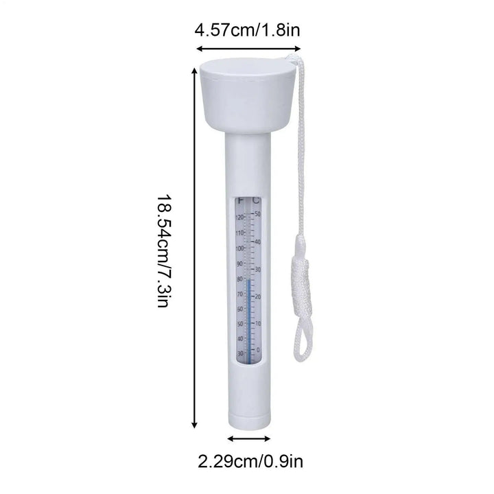 Floating Pool Thermometer | Easy-Read Water Temperature Gauge for Pools, Spas &amp; Hot Tubs