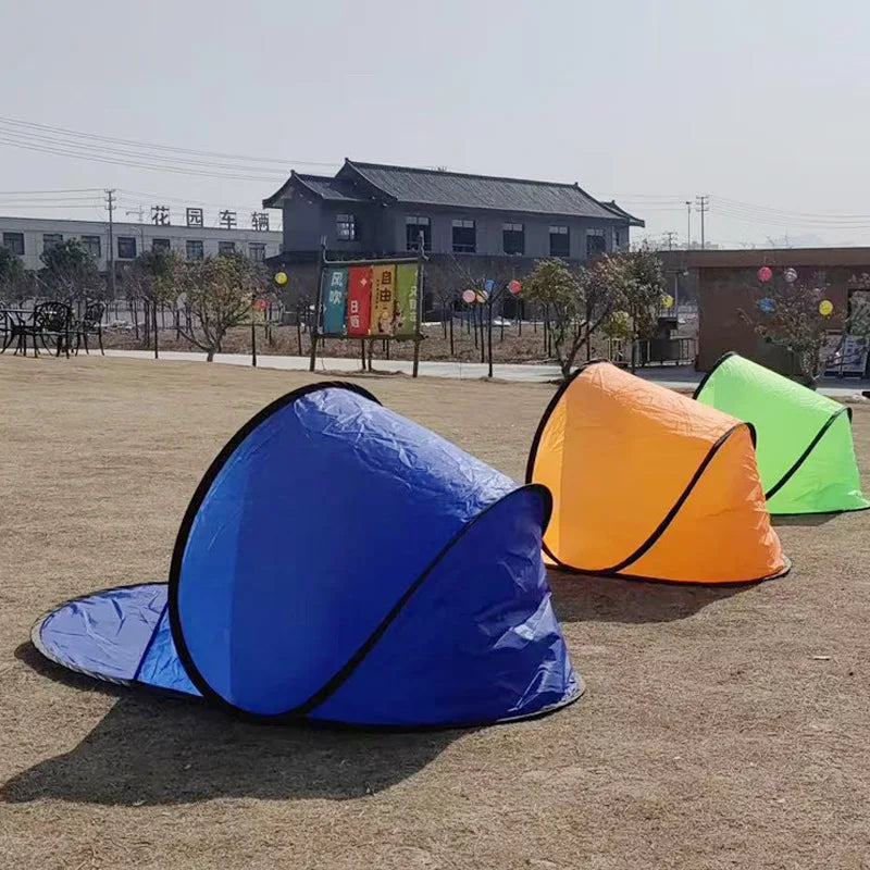 Single Person Beach Tent | Fast Setup, Sun Protection &amp; Shade