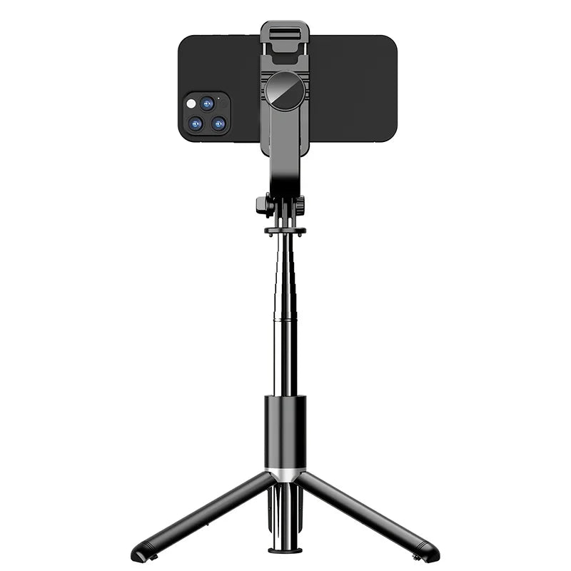 40-Inch Retractable Selfie Stick Tripod – Wireless Remote, 360° Rotation &amp; Anti-Shake Stability