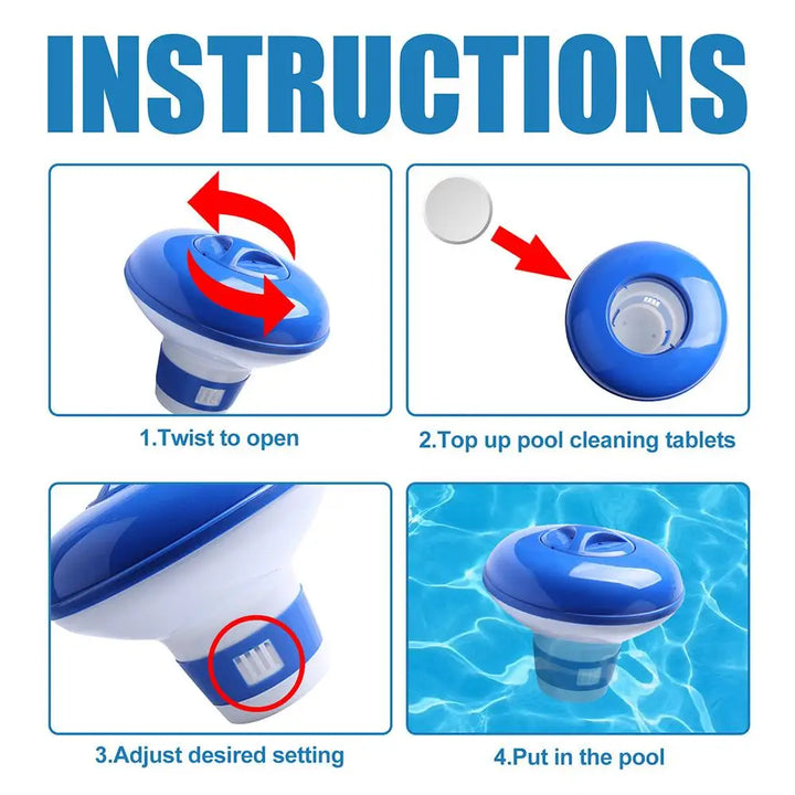 Floating Pool Chlorine Dispenser