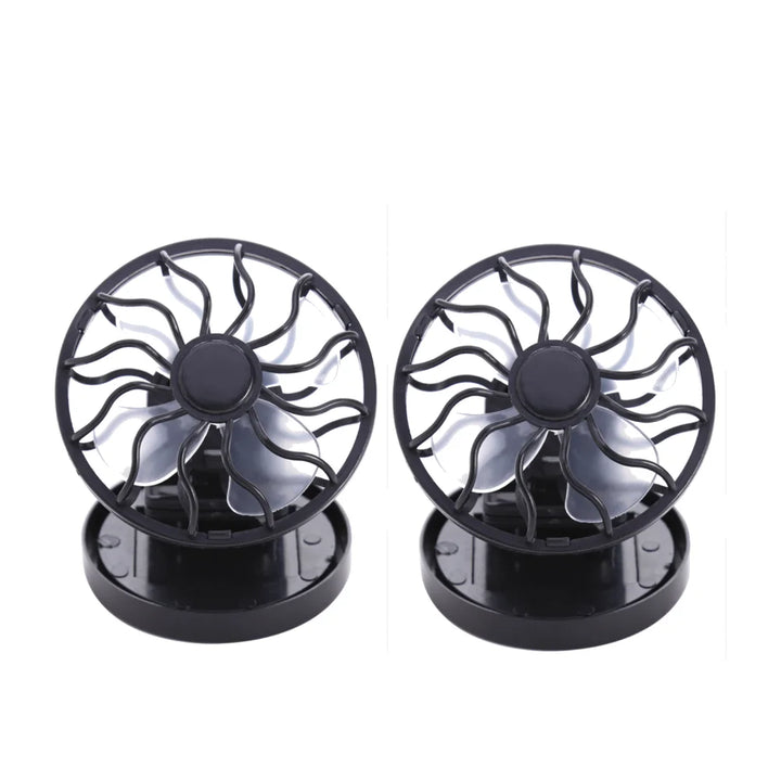 Mini Solar Cooling Fan Clip-On